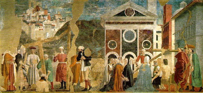 Piero della Francesca Discovery and Proof of the True Cross